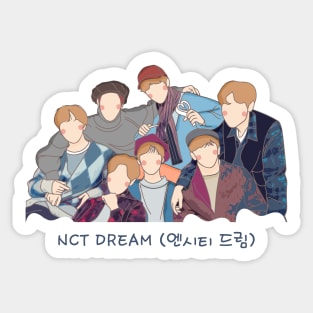 NCT Dream Fanart Kpop Sticker